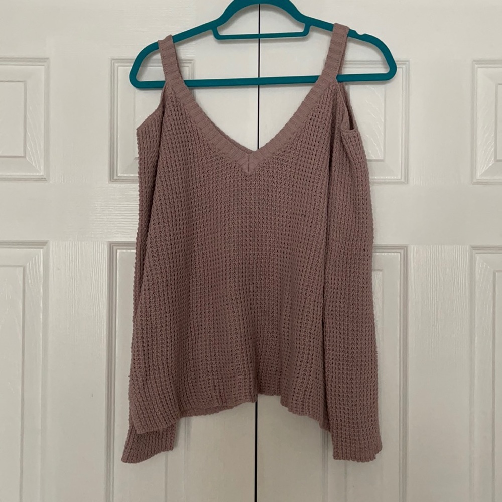 L.A Hearts Cold Shoulder Sweater